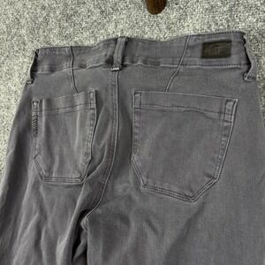 Paige Women's Size 25 Gray Zippered Ankle Jogger Pants